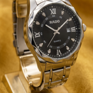 Rado R Men’s Quartz Watch with Black Dial
