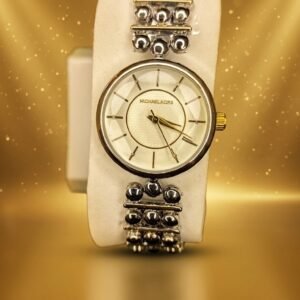 Michael Kors S Style Ladies Silver & Gold Round Watch