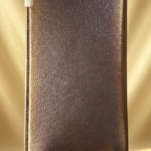 BAELLERRY R Premium Dark Brown Long Zipper Pocket Wallet