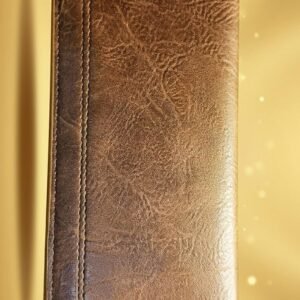 HORSE Imperial Brown Textured Leather Clutch Wallet